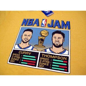 HOMAGE NBA JAM Golden State Warriors 2022 NBA CHAMPS Splash Brothers t-shirt XXL